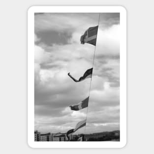 Flags, Royal Yacht Britannia, Edinburgh Sticker